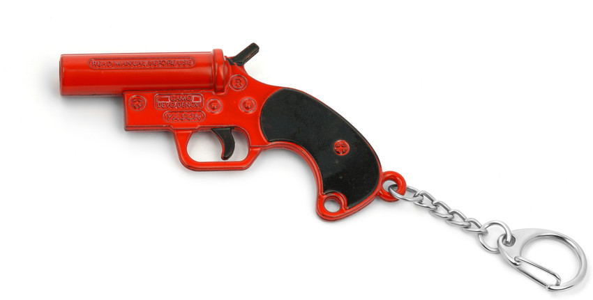 Flare hotsell gun keyring