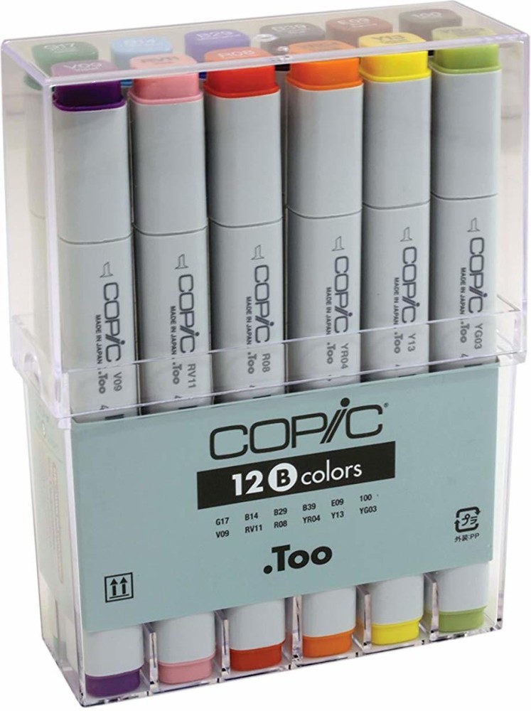 COPiC Marker Basic Set of 12 - Marker