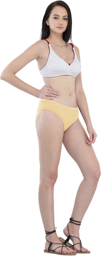 FEMULA Women Hipster Yellow Panty - Buy FEMULA Women Hipster Yellow Panty  Online at Best Prices in India