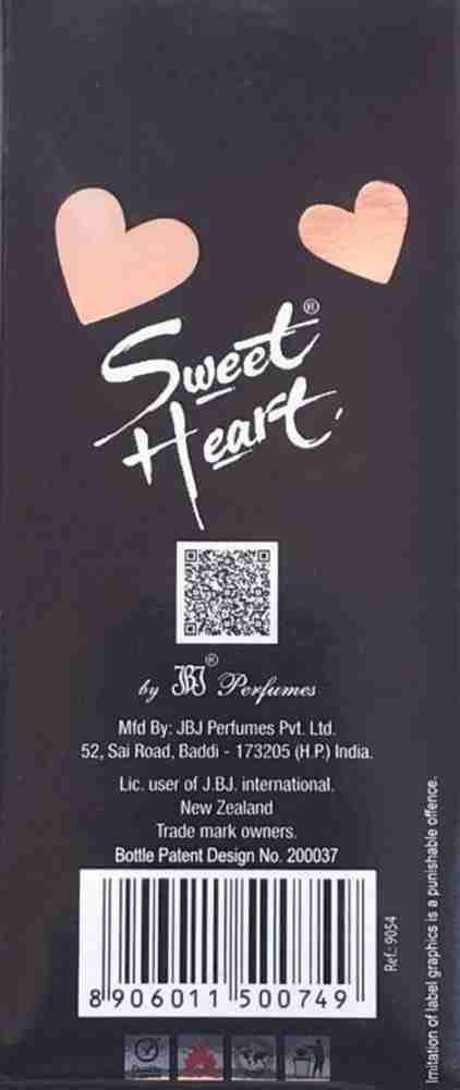 Buy JBJ perfume SweetHeart For Men Women Eau de Parfum 100 ml Online In India Flipkart