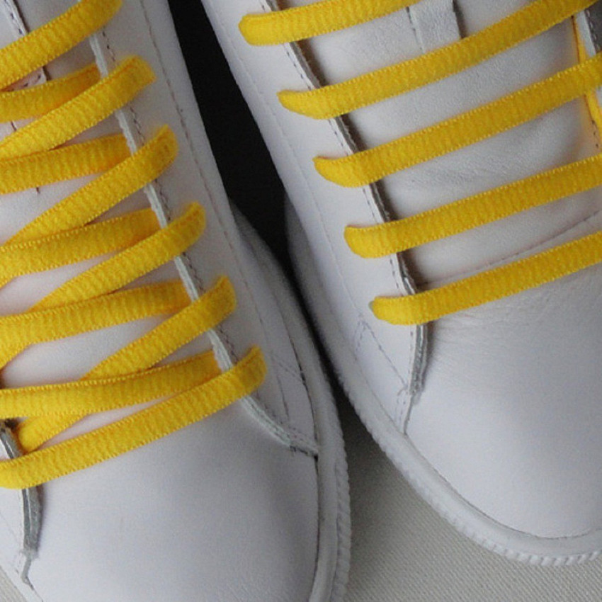 Oval athletic shoelaces sales