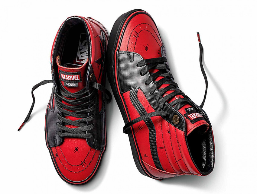 deadpool marvel vans