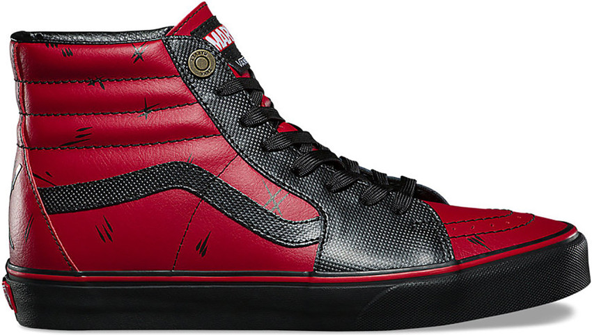 deadpool high top vans