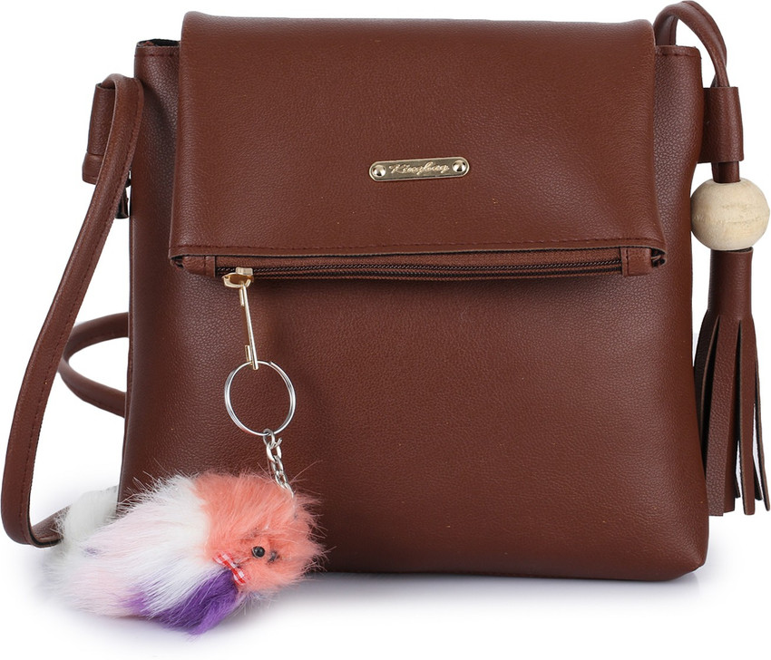 vogue street Brown Sling Bag Sling Bag For Women Brown Price in India Flipkart