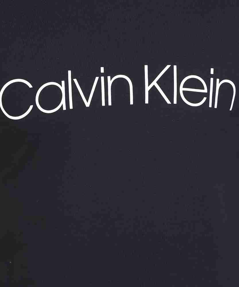 Calvin Klein Jeans Solid Men Round Neck Dark Blue T-Shirt - Buy Calvin  Klein Jeans Solid Men Round Neck Dark Blue T-Shirt Online at Best Prices in  India