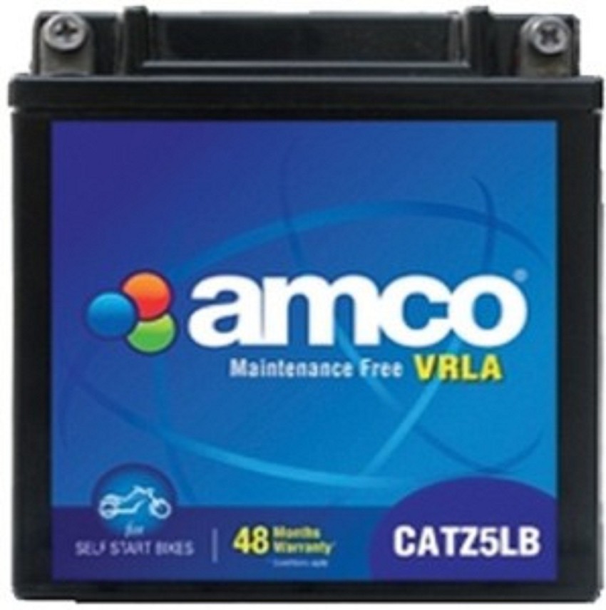 amco AMCOCATZ5LB 5 Ah Battery for Bike Price in India Buy amco