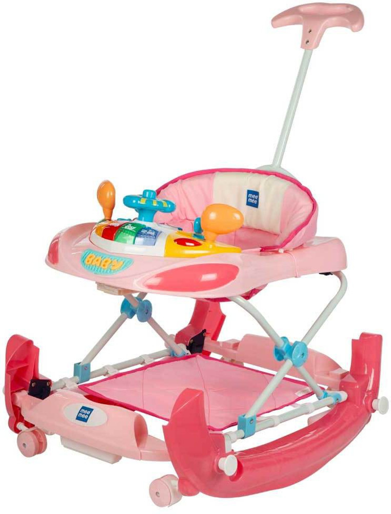 MeeMee Musical 2 in 1 Walker With Parent Rod Buy Baby Care Products in India Flipkart