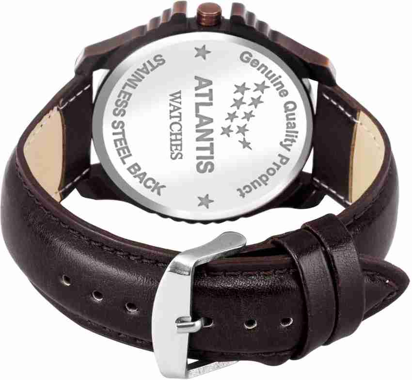 ATLANTIS Analog Watch For Men Buy ATLANTIS Analog Watch For Men AT 3004 Brown Dial Analog Watch For Men. Online at Best Prices in India Flipkart
