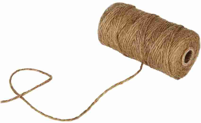 Zahuu Jute Thick String Cord Rope for DIY Crafts - Jute Thick