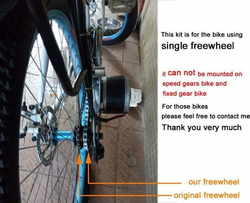 naksautomation 24v 250watt Gear Motor electric Bicycle Kit with
