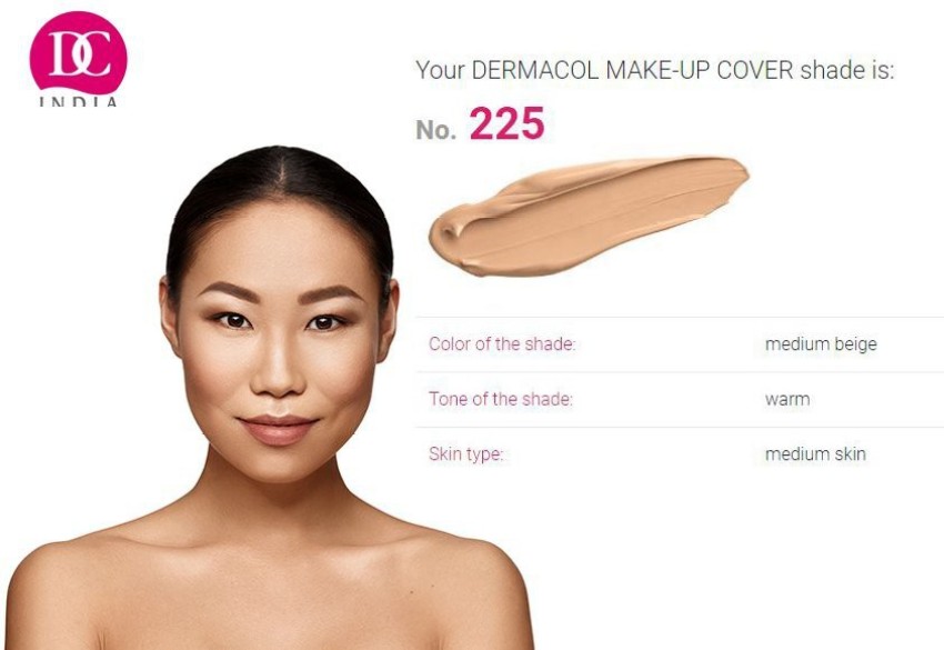 Women DerMACol Natural Matte Finish Long Lasting Waterproof Makeup Cover  for Household
