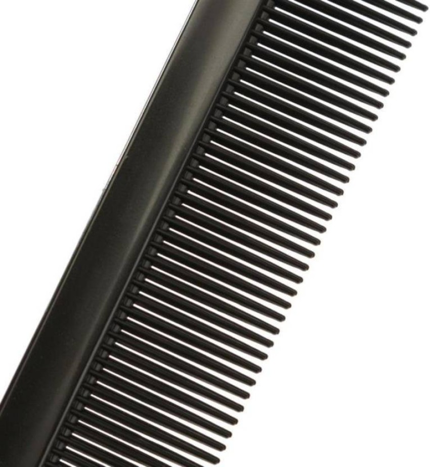 Rat Tail Comb Parting Combs for Braiding Hair Carbon Styling Comb Steel Pin  Carbon Fiber Heat Resistant Teasing Combs Barber Combs with 3 Pieces  Plastic Styling Hair Clips for Hair Stylist (Black)