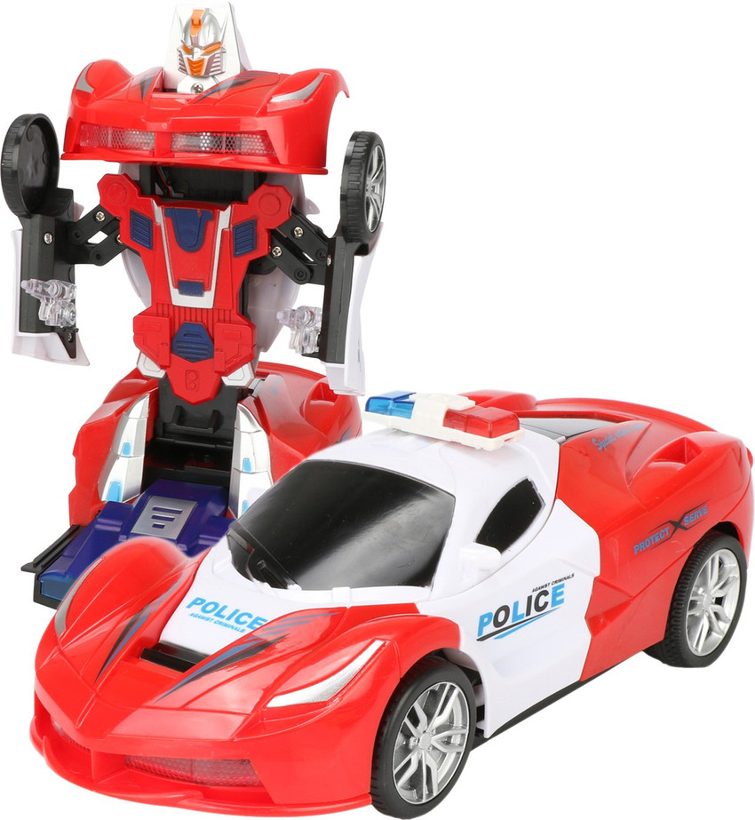Police car transformer toy clearance