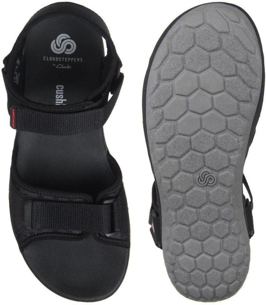 CLARKS Men Black Sandals Buy CLARKS Men Black Sandals Online at