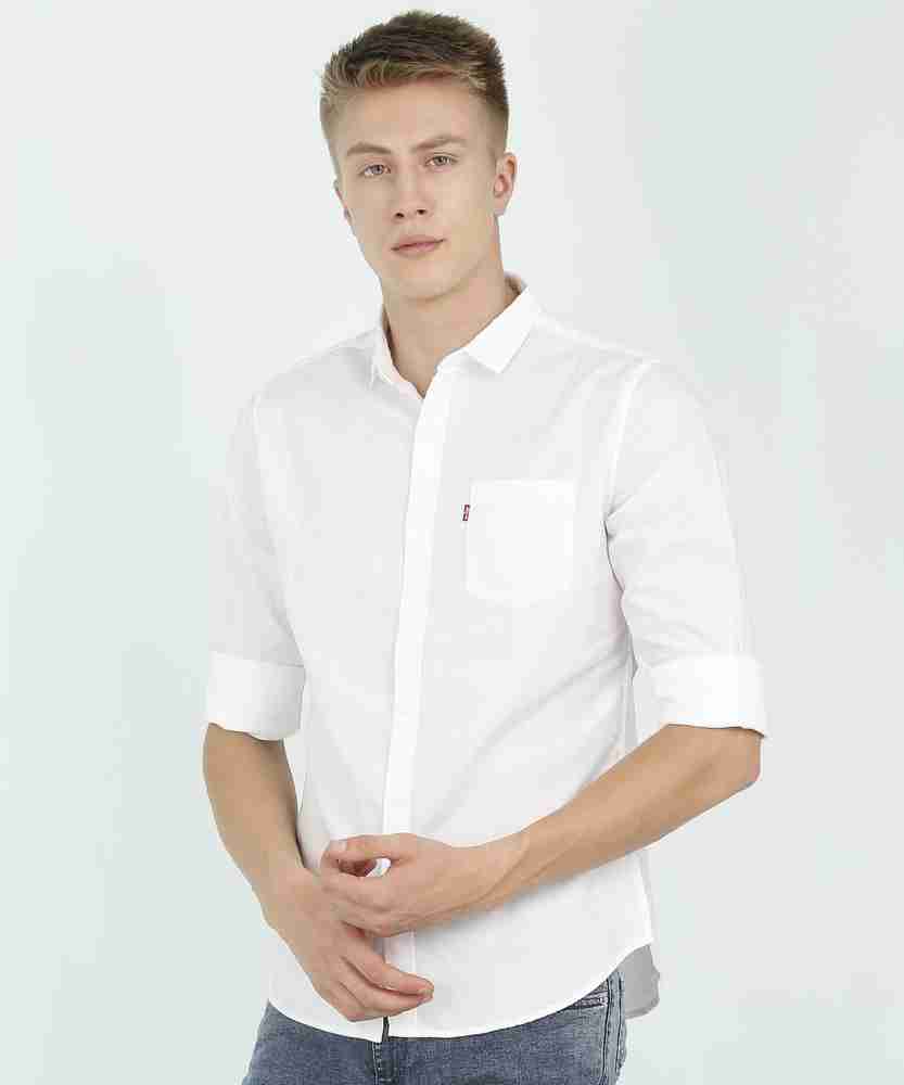 H and m deals white shirt mens