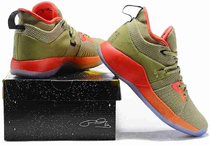 Paul george shoes mens green cheap