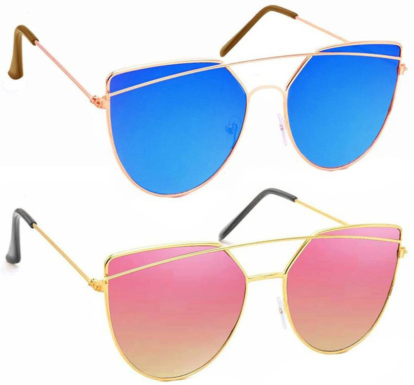 Buy PHENOMENAL Aviator Sunglasses Blue Pink For Boys Girls Online Best Prices in India Flipkart