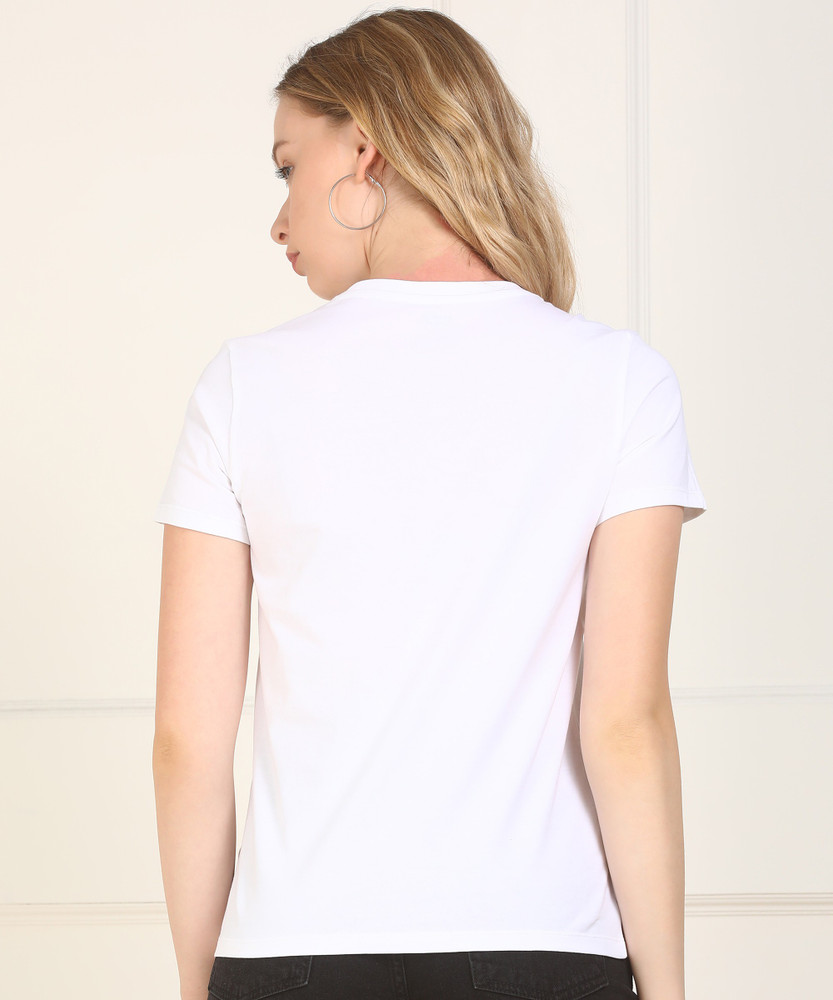 Levi's white t shirt ladies deals