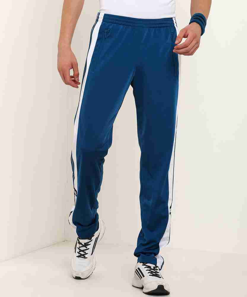 ADIDAS ORIGINALS Striped Men Blue Track Pants