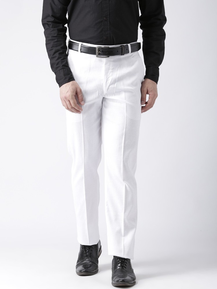 Top 82+ white trouser pants mens latest - in.cdgdbentre
