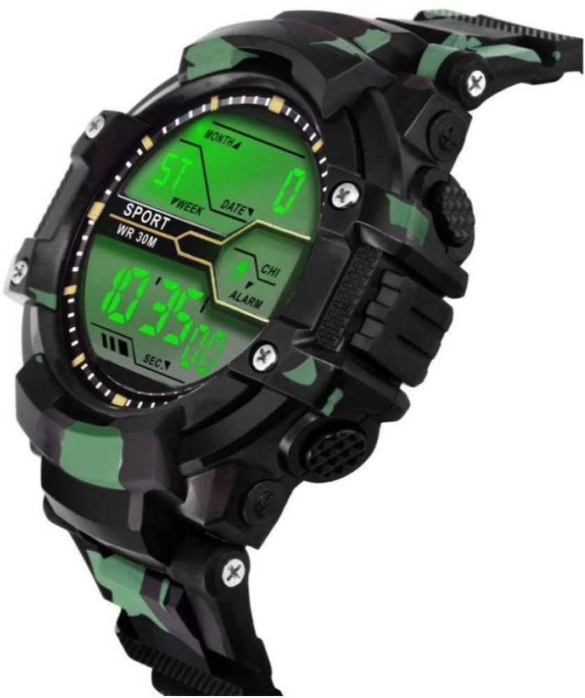 Army colour watch sports hot sale