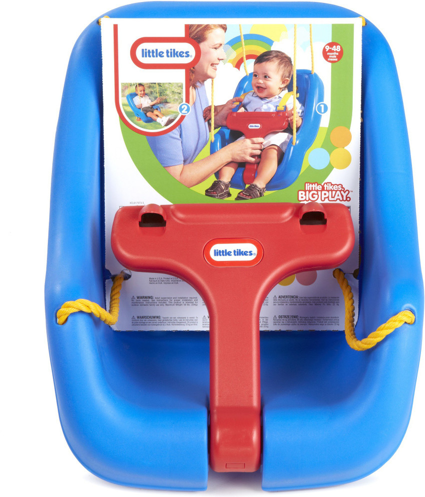Little tikes swing and sales slide combo