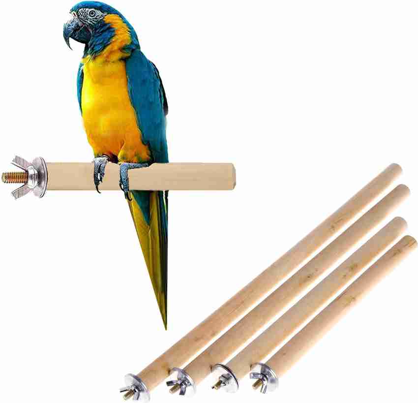 Sage Square Natural Habitat Wooden Perch Stand Toy for Birds Wooden Training Aid Stick Perch For Bird Price in India Buy Sage Square Natural Habitat Wooden Perch Stand