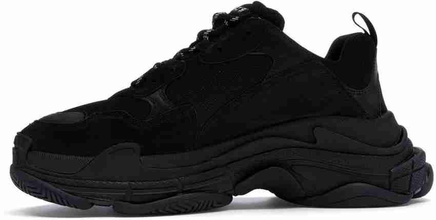 BALENCIAGA Triple S Triple Black 2018 Reissue Nondistressed