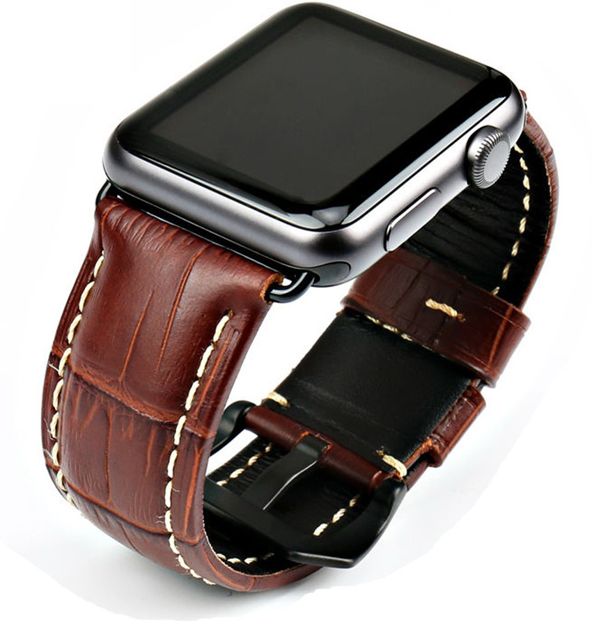 Leather belt for iwatch on sale