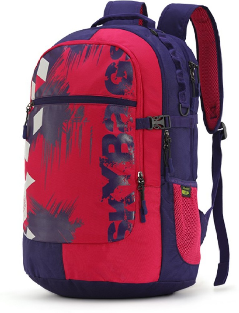 SKYBAGS CREW 06 SCHOOL BAG (E) PURPLE 33 L Laptop Backpack Purple