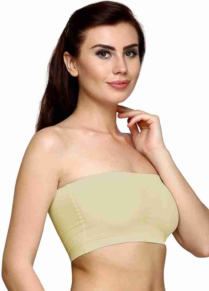 ChiYa by Strapless Padded Tube (Removable Pads) Bra Women Bandeau/Tube  Lightly Padded Bra - Buy ChiYa by Strapless Padded Tube (Removable Pads) Bra  Women Bandeau/Tube Lightly Padded Bra Online at Best Prices
