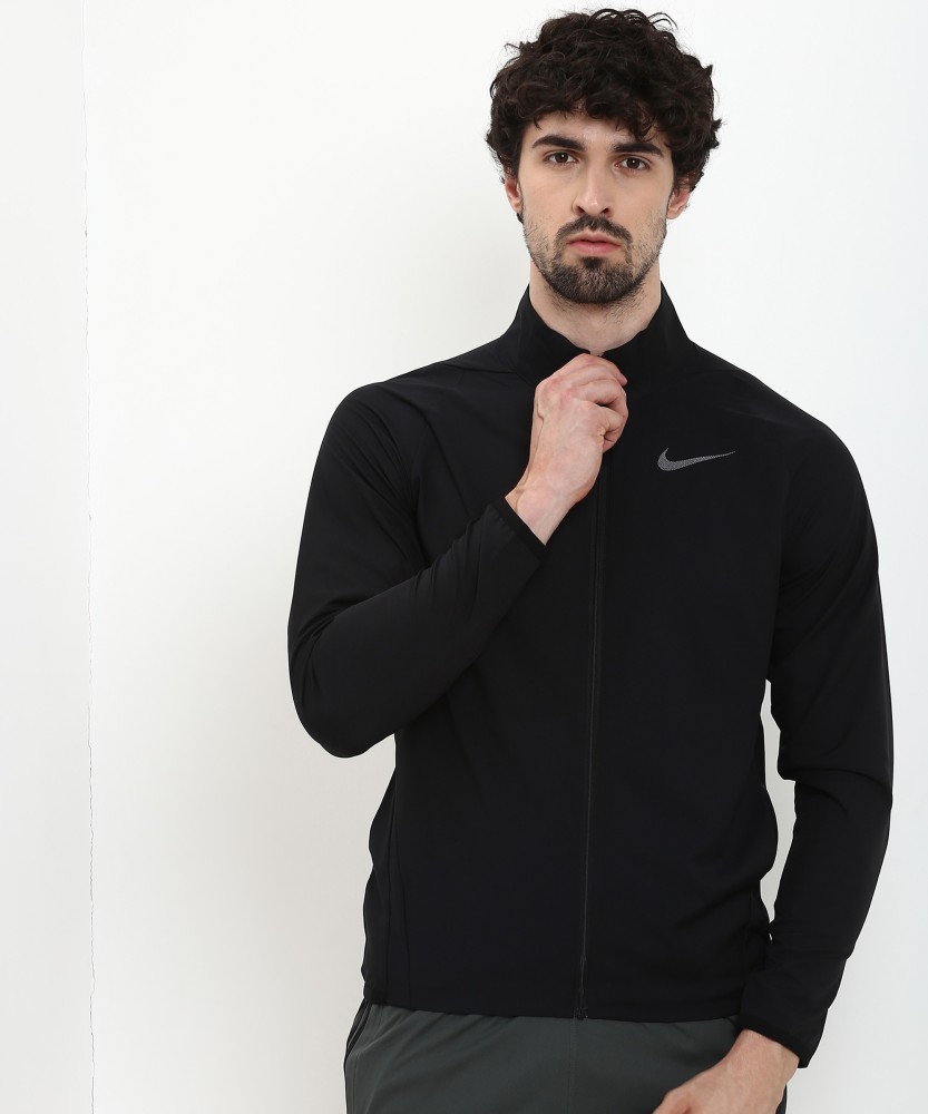 NIKE Full Sleeve Solid Men Jacket Buy NIKE Full Sleeve Solid Men