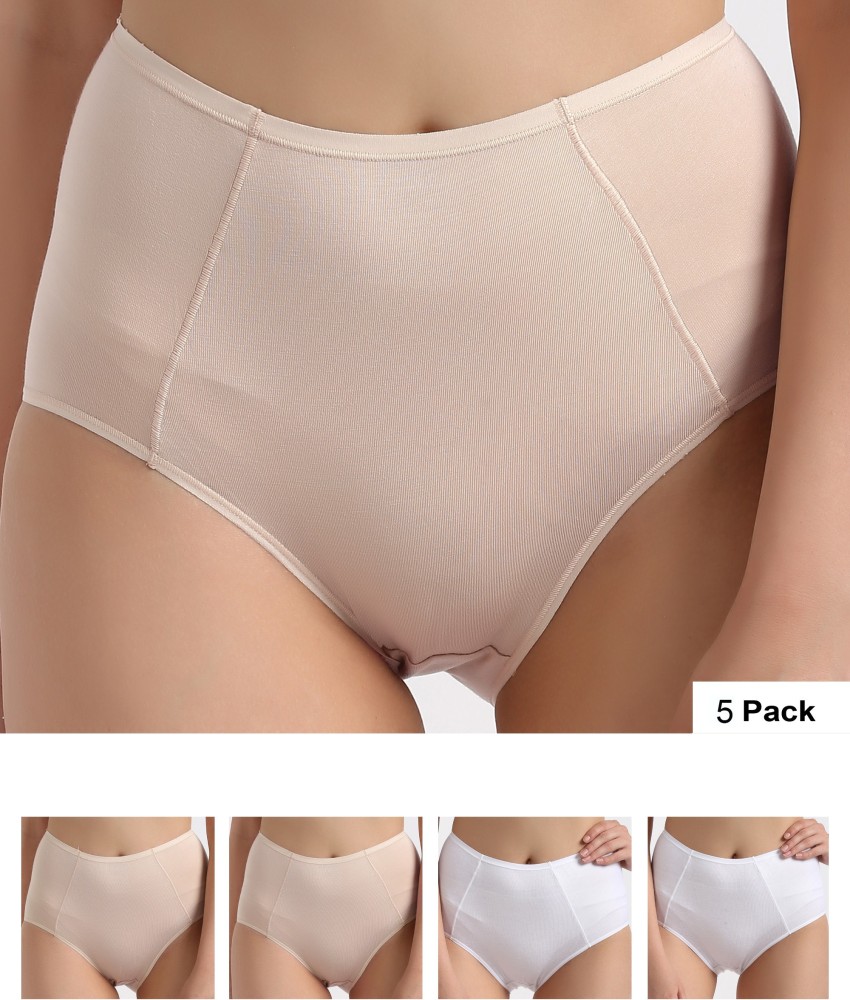 MARKS & SPENCER Women Hipster White, Beige Panty - Buy MARKS & SPENCER  Women Hipster White, Beige Panty Online at Best Prices in India