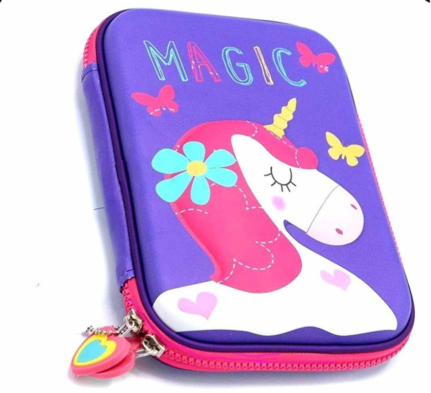 Timbktoo unicorn pencil case girls Art EVA Pencil Box 