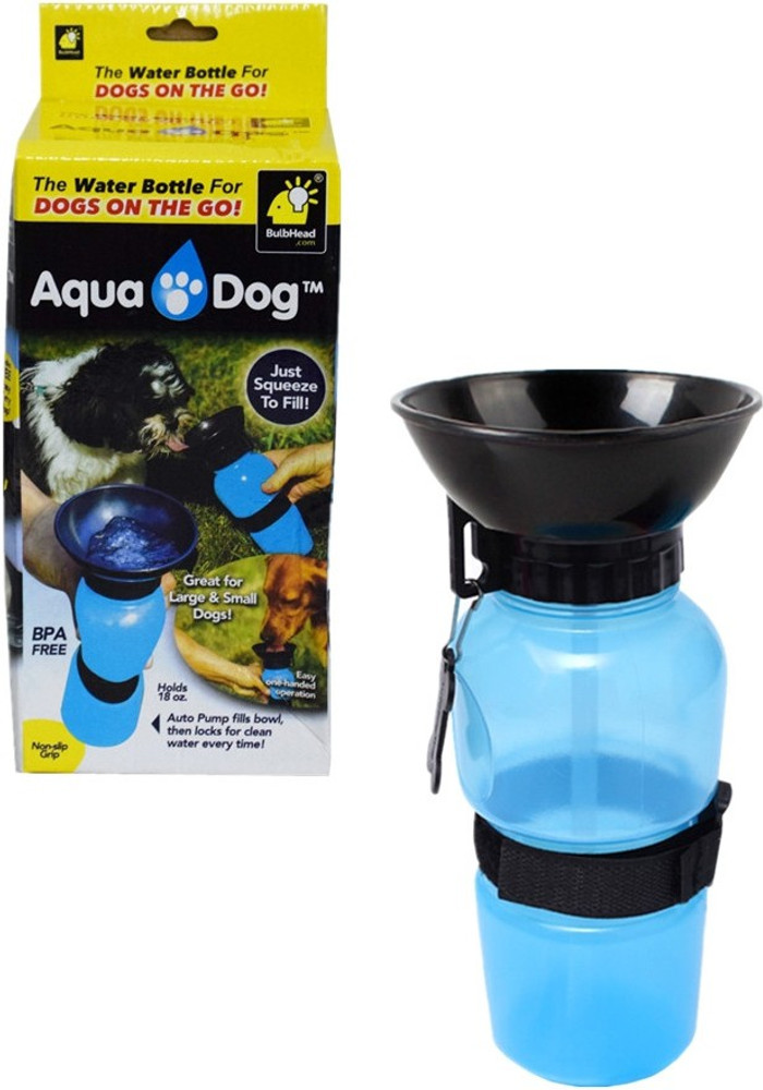 Aqua dog sale water bottle