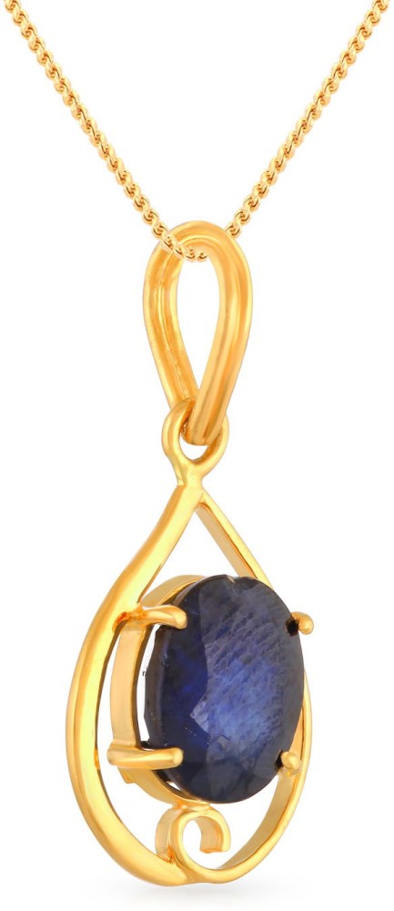 JUMBO YELLOW GOLD DIAMOND LETTER & NUMBER PENDANT [blue sapphire & tsa –  Boochier