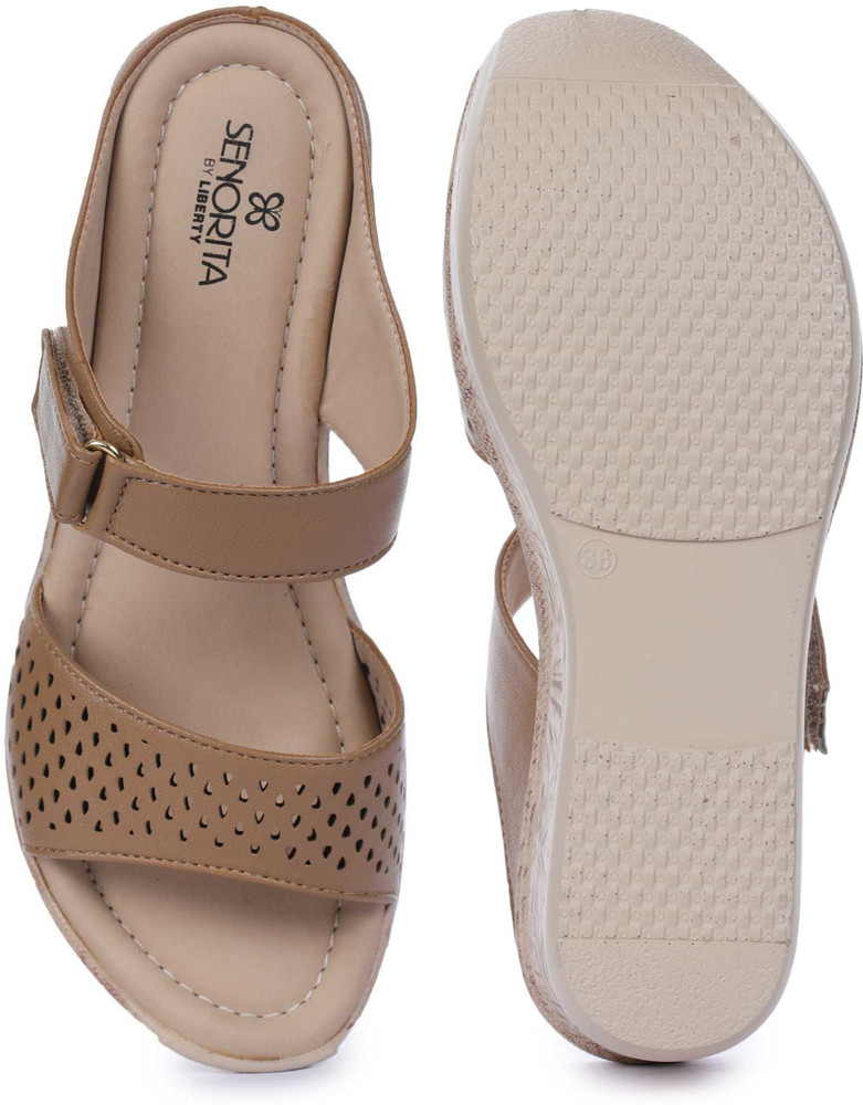 LIBERTY Women Brown Wedges Buy LIBERTY Women Brown Wedges Online