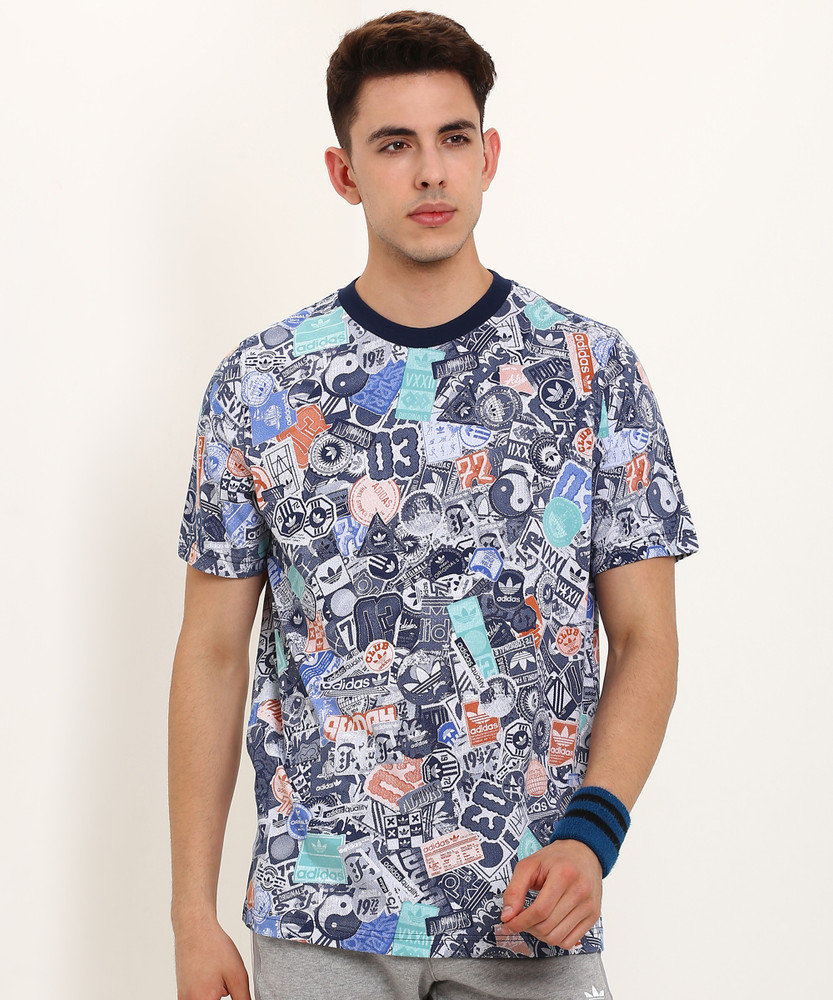 ADIDAS ORIGINALS Printed Men Round Neck Multicolor T Shirt Buy ADIDAS ORIGINALS Printed Men Round Neck Multicolor T Shirt Online at Best Prices in India Flipkart
