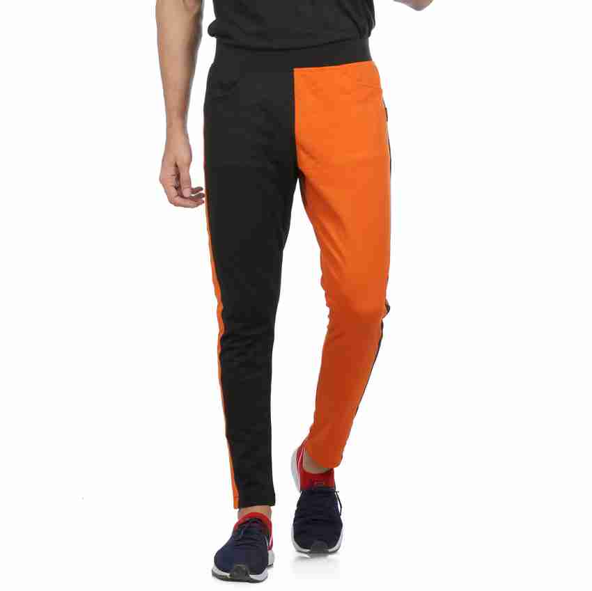 Black orange track pants shop