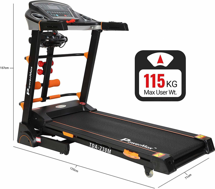 Powermax Fitness TDA 230M 2.0 HP Semi Auto Lubrication
