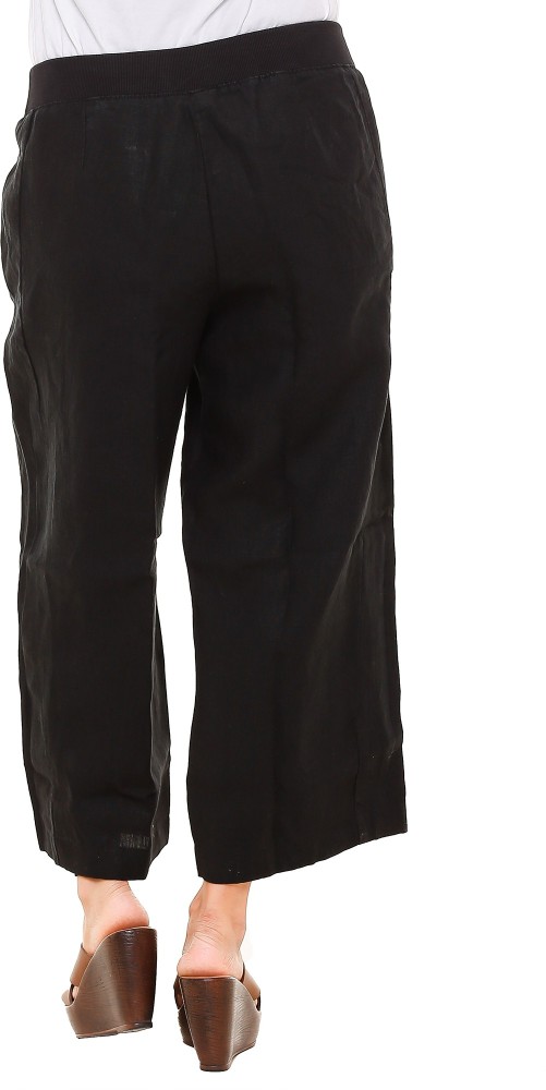 TWIST Regular Fit Women Black Trousers - Buy TWIST Regular Fit Women Black  Trousers Online at Best Prices in India