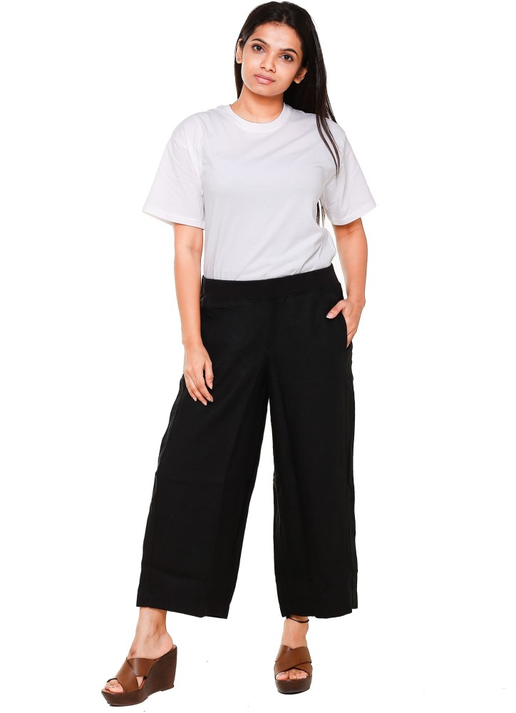 TWIST Regular Fit Women Black Trousers - Buy TWIST Regular Fit Women Black  Trousers Online at Best Prices in India