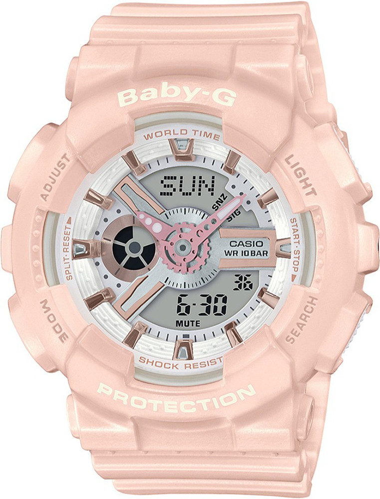 CASIO BA 110RG 4ADR Baby G BA 110RG 4ADR Analog Digital Watch For Women Buy CASIO BA 110RG 4ADR Baby G BA 110RG 4ADR Analog Digital Watch For Women BX158 Online at Best Prices in India Flipkart