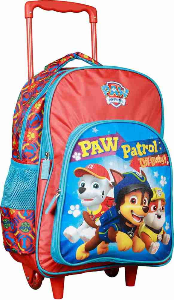 Flipkart PAW PATROL Pre School 36cm Trolley Nursery LKG UKG 1st std School Bag School Bag