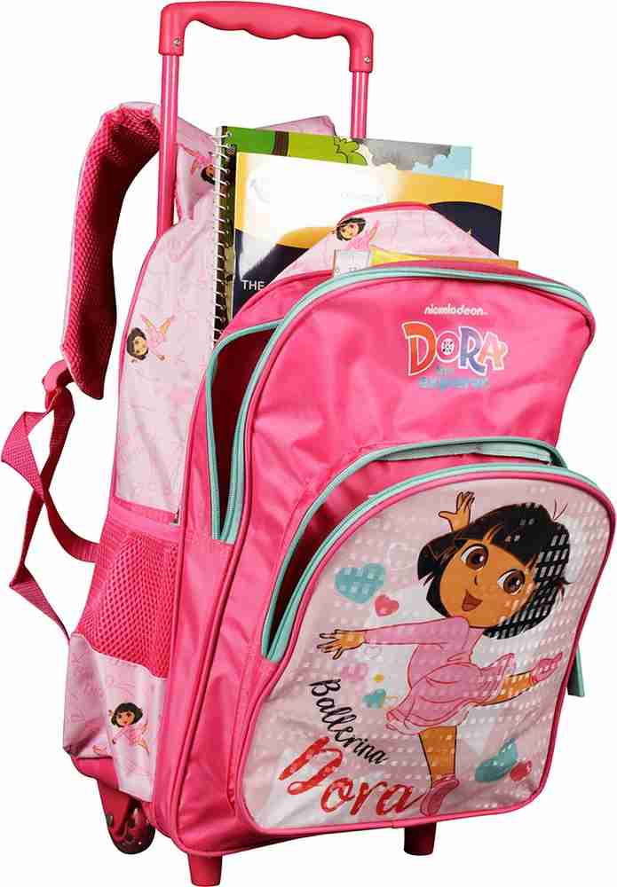 Dora the Explorer Ballerina 41cm Trolley Primary Primary 1st 4th Std School Bag