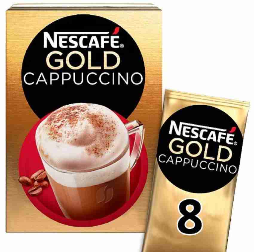 Buy Nescafe Gold Cappuccino Unsweetened 8 Sachets Online