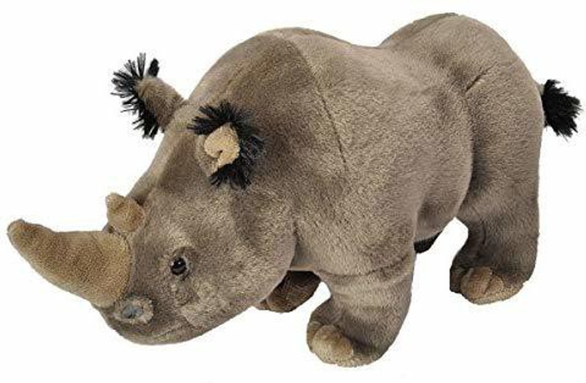 WILD REPUBLIC White Rhino Plush Stuffed Animal Plush Toy Gifts for