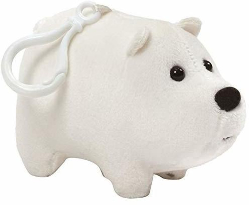 GUND Cartoon Network We Bare Bears Ice Bear Backpack Clip White