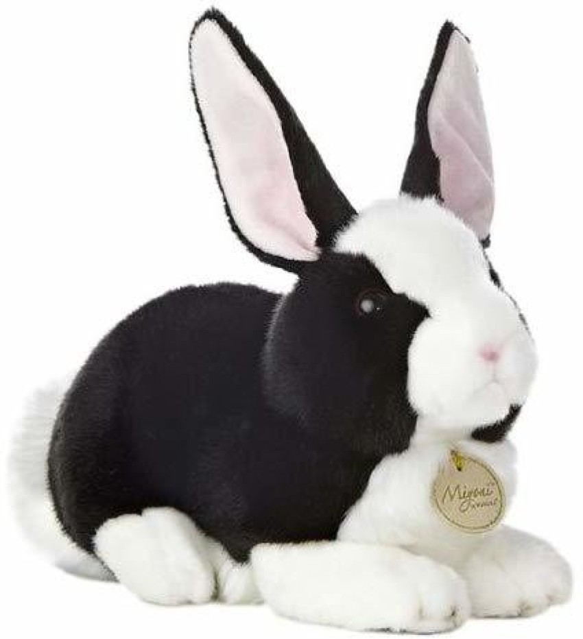 AURORA World Miyoni Dutch Rabbit Black and White 10 Plush - 8
