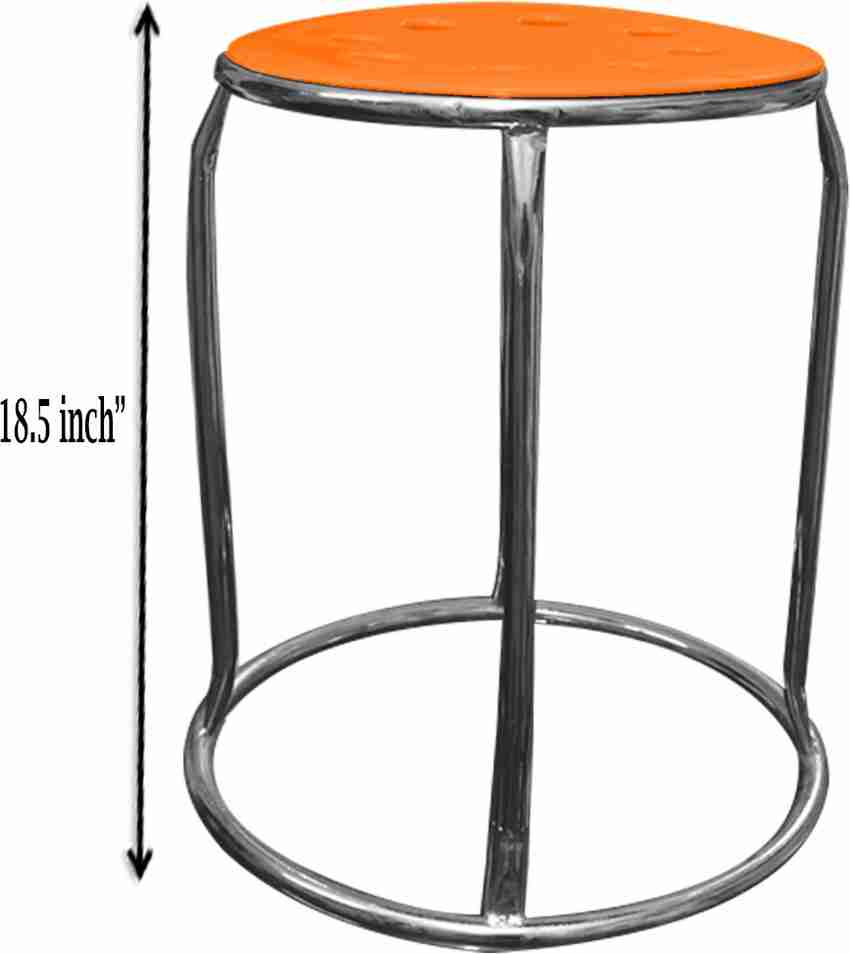 MOFKOF MODERN METAL BAR STOOL Metal Bar Stool Price in India Buy